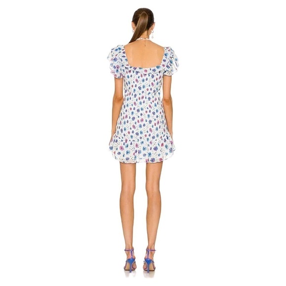LOVESHACKFANCY - KODIE DRESS-DEEP COTTON CANDY - Picture 12 of 12